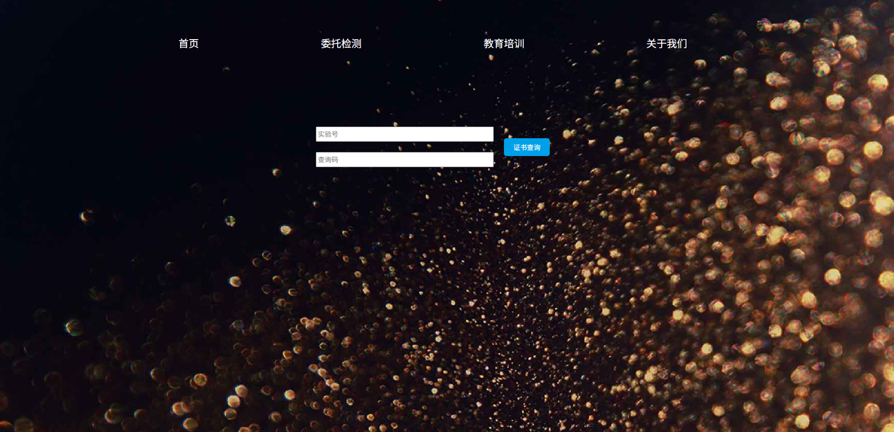珠宝企业官网模板 - 支持证书查询功能